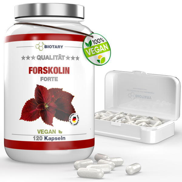 BIOTARY Forskolin Extrakt - 120 Kapseln